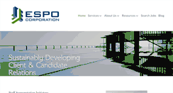 Desktop Screenshot of espocorp.com